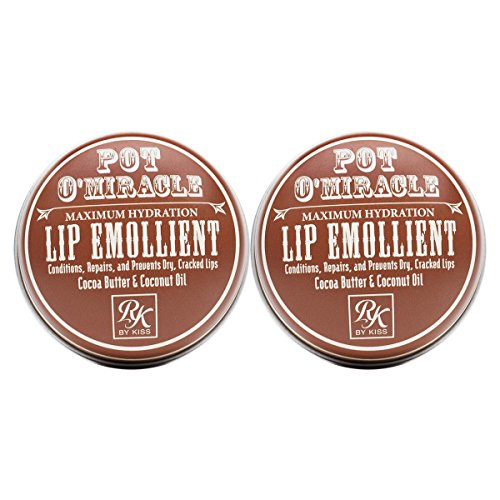 Ruby Kisses Pot O' Miracle Maximum Hydration Lip Emollient RB02 (2 Pack) - Duafe Beauty Collective