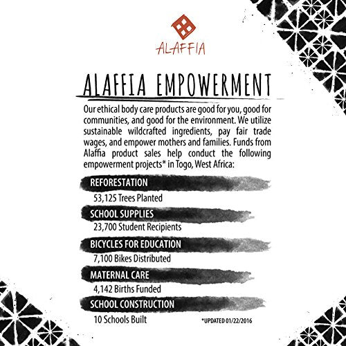 Alaffia - Coconut Reishi - Activated Charcoal Deodorant, Coconut Vetiver, 2 Ounces - Duafe Beauty Collective