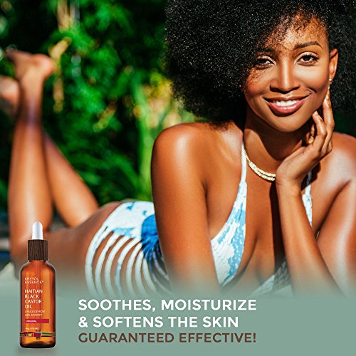 Haitian Black Castor Oil - 100% Pure & Unrefined (Lwil Maskriti/Palma Christi) (3.4oz) - Duafe Beauty Collective