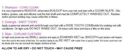 Kinky Curly Combo! (Come Clean 8oz & Knot Today 8oz & Curling Custard 8oz) - Duafe Beauty Collective