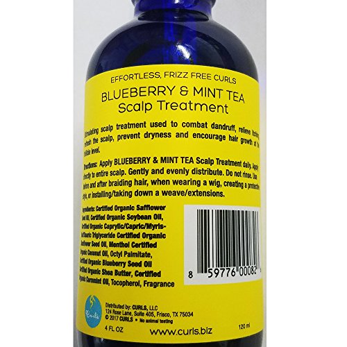 Curls Blueberry & Mint Tea Scalp Treatment 4oz - Duafe Beauty Collective