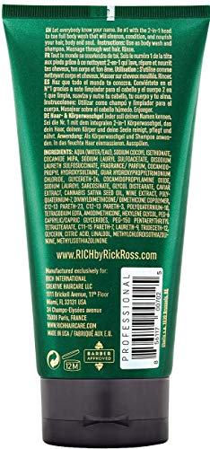 RICH by Rick Ross Luxury 2-piece Beard, Hair & Body Care Set for Men – Beard & Hair Glow and Hair & Body Wash