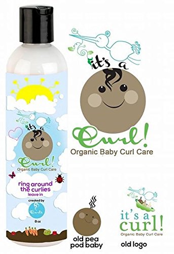 Curls Its a Curl Organic Baby Curl Care Ring Around the Curlies - Leave in Cream 8oz - Duafe Beauty Collective