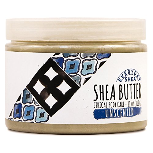 Alaffia - EveryDay Shea - Pure Fair Trade Shea Butter, Unscented, 11 Ounces - Duafe Beauty Collective