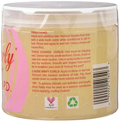 Kinky Curly Original Curling Custard Natural Styling Gel 16 oz - Duafe Beauty Collective