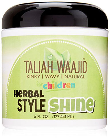 Taliah Waajid Kinky Wavy Natural Herbal Style and Shine, 6 Ounce - Duafe Beauty Collective