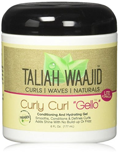 Taliah Waajid Curly Curl Gelo, 6 Ounce - Duafe Beauty Collective