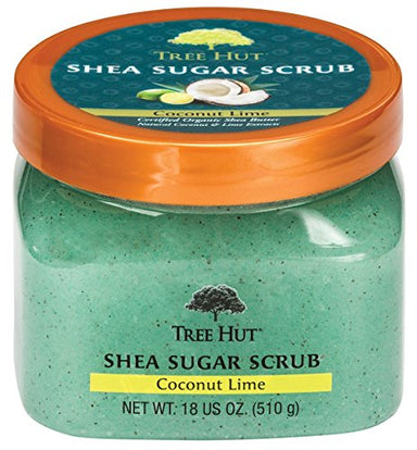 Tree Hut Shea Sugar Body Scrub Coconut Lime 18 oz - Duafe Beauty Collective