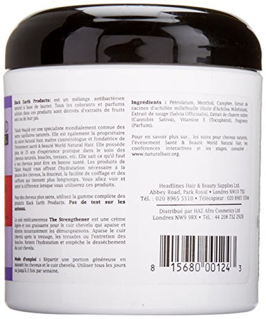 Taliah Waajid Black Earth Products The Strengthener Medicated Formula, 6 Ounce - Duafe Beauty Collective