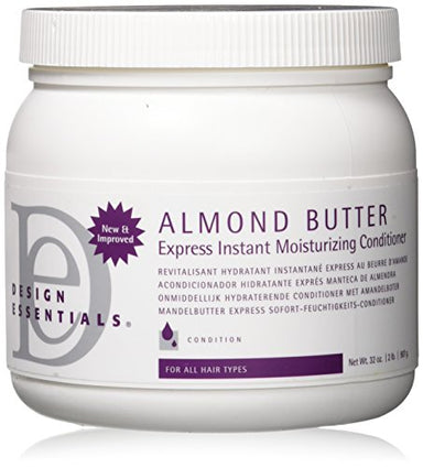 Design Essentials Almond Butter Express Instant Moisturizing Conditioner, 32 Ounce - Duafe Beauty Collective
