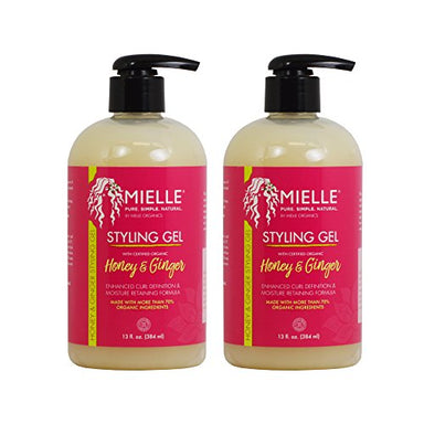 Mielle Organics Styling Gel Honey & Ginger 13oz / 384ml "Pack of 2" - Duafe Beauty Collective