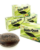 3 Pack Tropical Naturals Dudu-Osun Black Soap Pure Natural Ingredients 5 Oz. US Ship - Duafe Beauty Collective