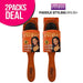 2-Pack! FIRSTLINE Evolve Paddle Styling Brush, Paddle Cushion Styler - Duafe Beauty Collective