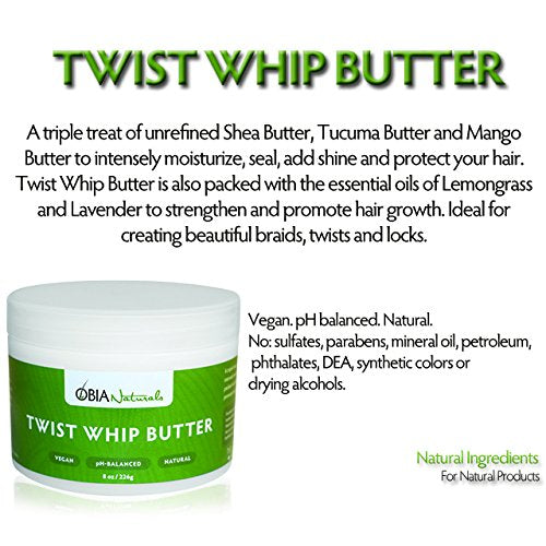 OBIA Naturals Twist Whip Butter, 8 oz. - Duafe Beauty Collective