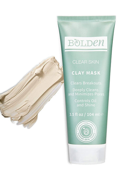 Bolden Clear Skin Clay Sulfur Mask, 3.5 fl oz - Duafe Beauty Collective